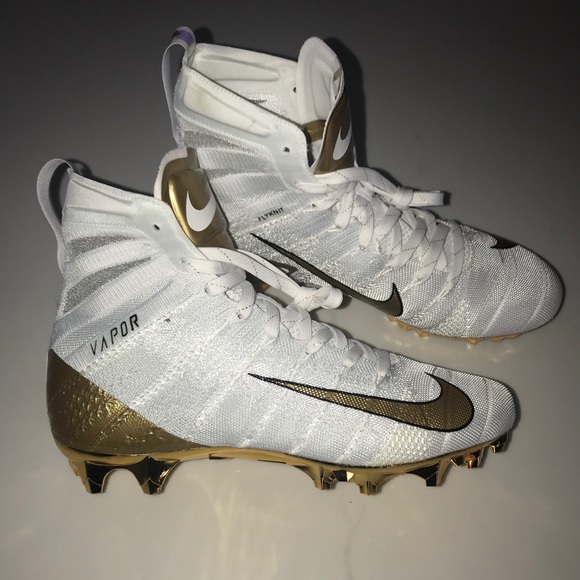 Mens Nike Vapor Untouchable Football Cleats White - Picture 3 of 8